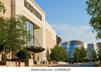 Massachusetts, United States-July 12, 2022: Luxury Stores In Stylish Natick Mall