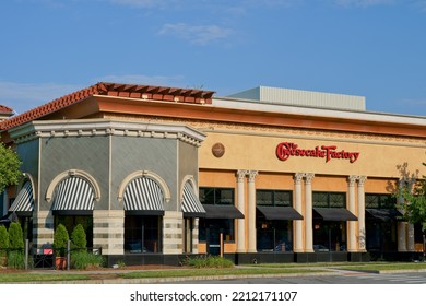 Massachusetts, United States-July 12, 2022: The Cheesecake Factory In Natick Mall