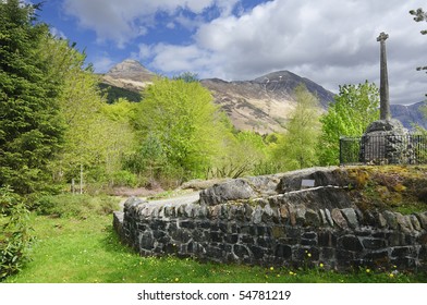 The Massacre Of Glencoe Memorial Fort William Appin Scotland