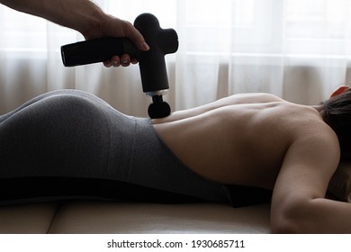 Massage Gun, Handheld Cordless Professional Percussion Deep Tissue Body Muscle Fascia Massager for Athletes. Helps Relax Relieve Muscle Soreness and Stiffness. Athletes physical therapy