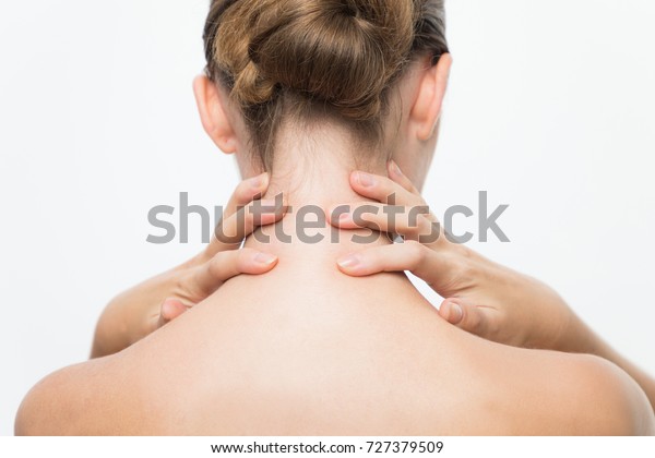 Massage of\
neck.
