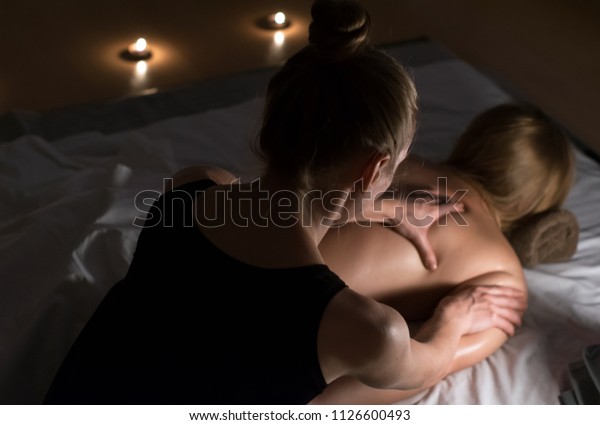 Massage Massage Room Relaxation Care Patients Stock Photo