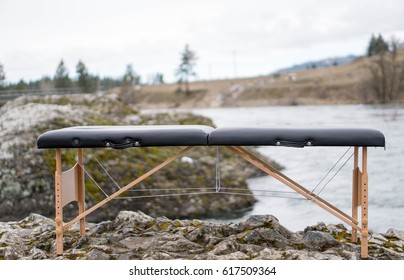 Massage Table By River