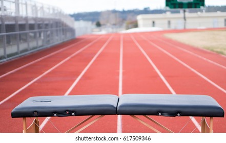 Massage Table On Track 