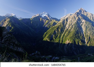 Massif de La Meije des 2 Alpes, France