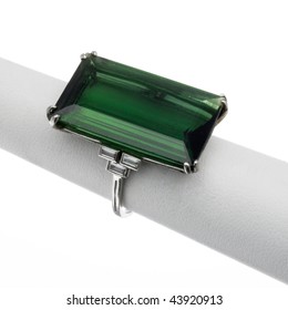 Massive Emerald Ring