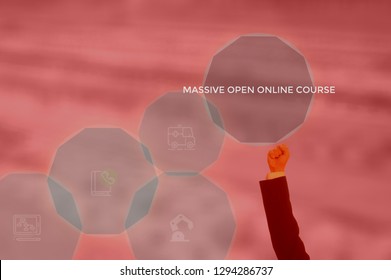 Massive Open Online Course (MOOC) Concept