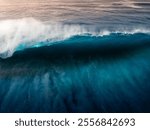 Massive wave crashing during sunset in Plettenberg Bay, South Africa.