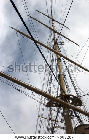 Mast from a Old ship