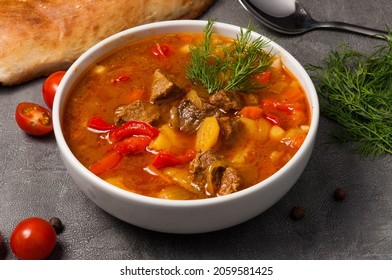 Mastava Soup - Uzbek Rice Soup.Central Asia Cuisine