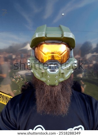 Master Beard ready for action