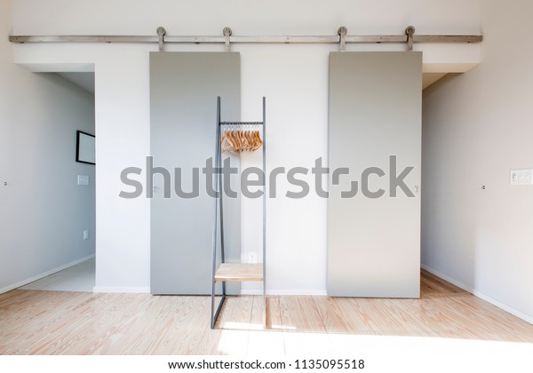 Master Bedroom Showing Linear Lines Barn Stock Photo Edit