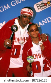 Master P And Son, Lil' Romeo At The 2001 BILLBOARD AWARDS, Las Vegas, NV, 11/29/2001