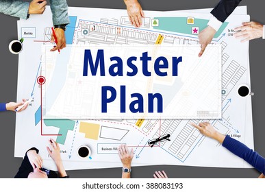 Master Plan Strategy Vision Tactics Design Planning Concept