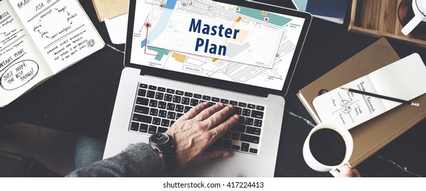 Master Plan Strategy Vision Tactics Design Planning Concept