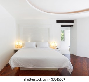 Master White Bedroom