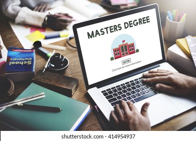 Masters Degree Education Knowledge Concept