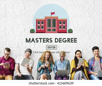 Masters Degree Education Knowledge Concept