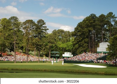 Masters.  Green At Augusta