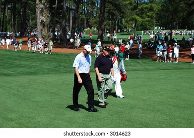 Masters.  Jim Furyk At Augusta