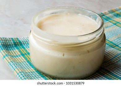 Mastic Gum Paste Pudding Custard In Jar