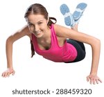 Mat, push up, human.