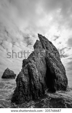 Similar – cathedral cove Natur