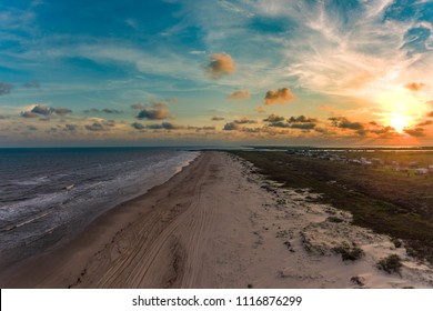 Matagorda Bay, Texas Beach Sunset 2