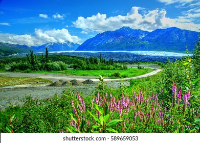 Matanuska Glacier, Alaska, America