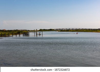 Matanzas River, Bridge Of Lions In Saint Augustine Florida