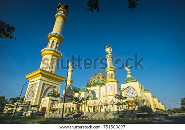 Mataram West  Nusa  Tenggara  Great Mosque Stock Photo Edit 