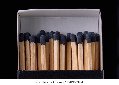 match for the fireplace on a black background