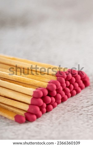 Match Sticks Group on the table.