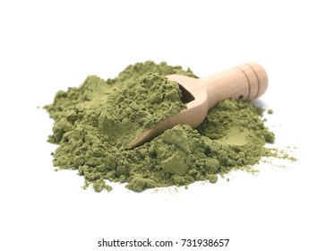 Matcha Green Tea Powder Isolated On Stock Photo 731938657 | Shutterstock
