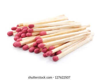 Matches Isolated On A White Background