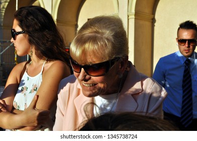 Matera (south Of Italy) 12 September 2015 - Betty Williams, Nobel Peace Prize, Has A Meeting For A Foundraiser