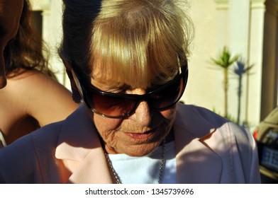 Matera (south Of Italy) 12 September 2015 - Betty Williams, Nobel Peace Prize, Has A Foundraiser Meeting