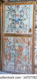 Matera,Basilicata,Italy 24 June 2019 :Entrance Of Palazzo Lanfranchi