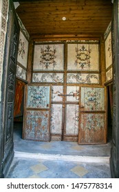 Matera,Basilicata,Italy 24 June 2019 :Entrance Of Palazzo Lanfranchi