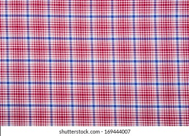 Material into grid, a textile background.