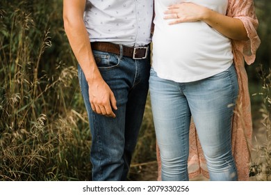 Maternity Shoot At Golden Hour