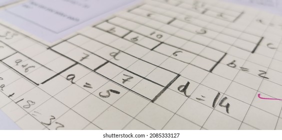 Math Calculation And Singapore Bar Model