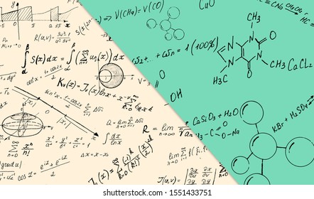Math problems on graph paper with pencil ,formula arithmetic using for concept of World Maths Day. - Powered by Shutterstock - Get 15% off with code: PIKWIZARD15