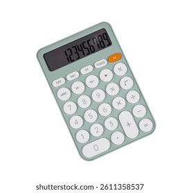 Mathematical calculator for quick problem solving, user-friendly interface, support for various operations, close-up.