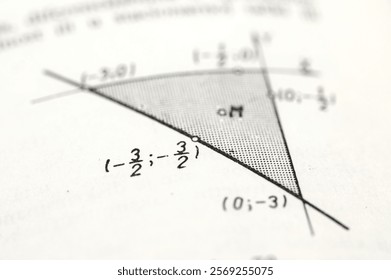 Mathematical Equations, Graphs, and Formulas Featuring Partial Derivatives, Calculus, and Advanced Mathematics Concepts with Detailed Notations - Powered by Shutterstock