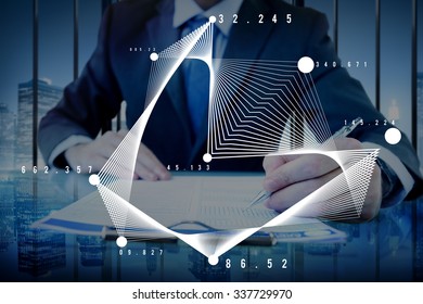 Mathematics Analysis Statistics Networking Geometry Concept