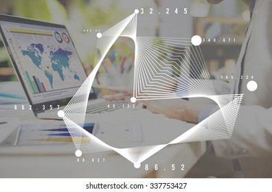 Mathematics Analysis Statistics Networking Geometry Concept