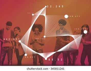 Mathematics Analysis Statistics Networking Geometry Concept