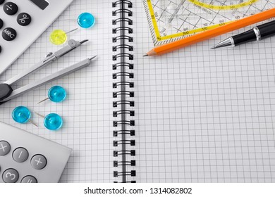 Mathematics Background Tools Stock Photo 1314082802 | Shutterstock