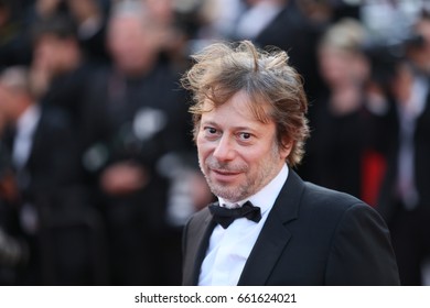 Mathieu Amalric attends the 'Based On A True Story' screening during the 70th annual Cannes Film Festival at Palais des Festivals on May 27, 2017 in Cannes, France.